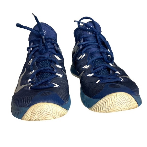 Nike Zoom Hyperrev 742247-405 Navy White Men's Basketball Shoe Sneaker Size 7 - Picture 3 of 11